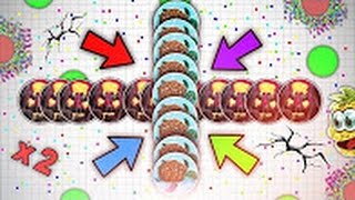 AGARIO LINE SPLIT TRICK SPLIT POPSPLIT BEST MOMENTS AGARIO