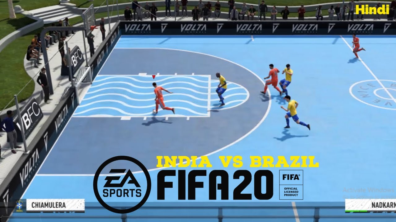 FIFA 20 - India vs Brazil Street Match | FIFA Volta Mode