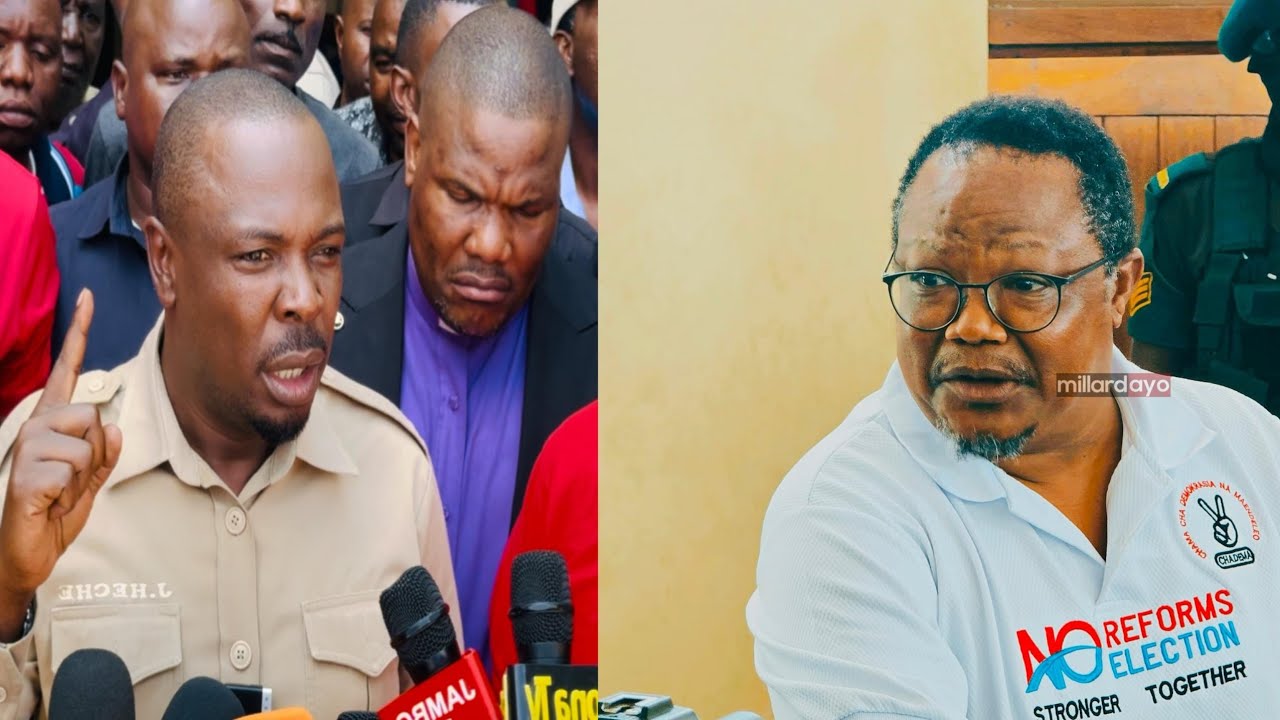 ALICHOKISEMA HECHE MAHAKAMANI KISUTU KESI YA TUNDU LISSU LEO.