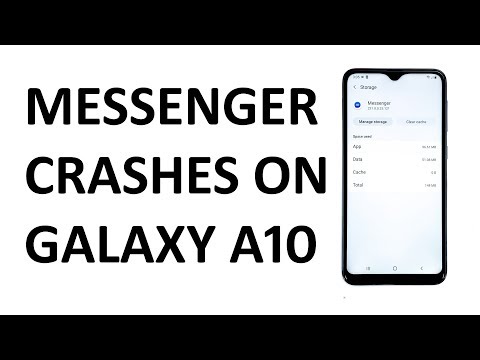 Messenger keeps stopping on Samsung Galaxy A10. Here’s the fix.