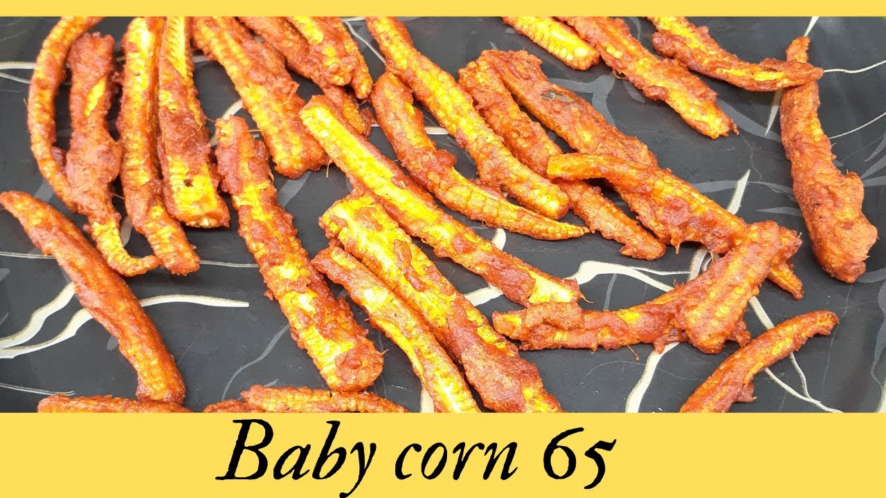 Baby corn recipe / ASMR baby corn recipe / baby corn 65 recipe/ baby