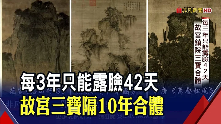 故宮鎮院三寶!北宋巨碑式山水畫暗藏"千年密碼" 睽違10年再度合體爆觀展潮｜非凡財經新聞｜20211013 - 天天要聞