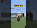 Check Out This Cool New Farm #minecraft #redstone #minecraftfarm