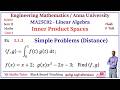 Inner Product Space | MA25C02 | Linear Algebra | Engineering Mathematics | Tamil | Problem 3