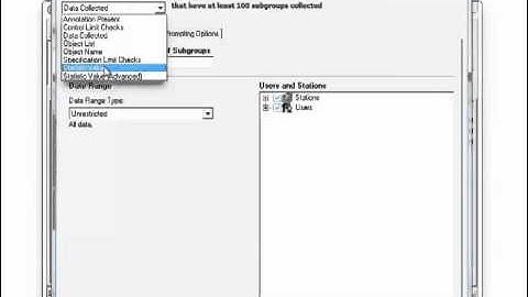 WinSPC - Data Analysis