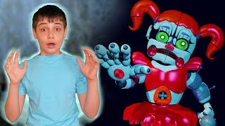 САМЫЙ СТРАШНЫЙ АНИМАТРОНИК 5 серия FNAF 9