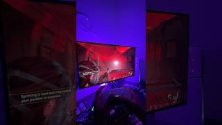 ASMR ROG OLED MONITOR PS5 LAST OF US 2 #asmr #shorts #gaming #fyp #playstation