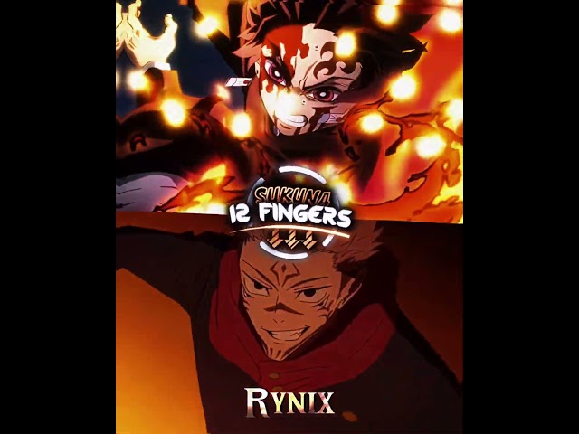 Tanjiro Vs Sukuna (All Fingers) class=