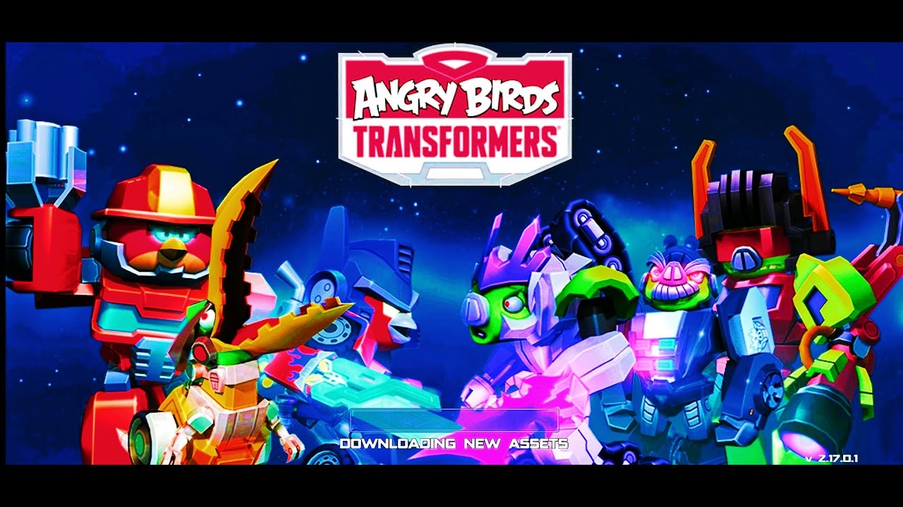 Update Angry Birds Transformers Mod Apk All Characters unlocked