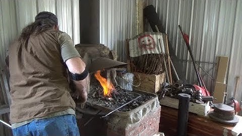 Moving OSF Shorts - Lighting The Forge For The First Time In The New Shop