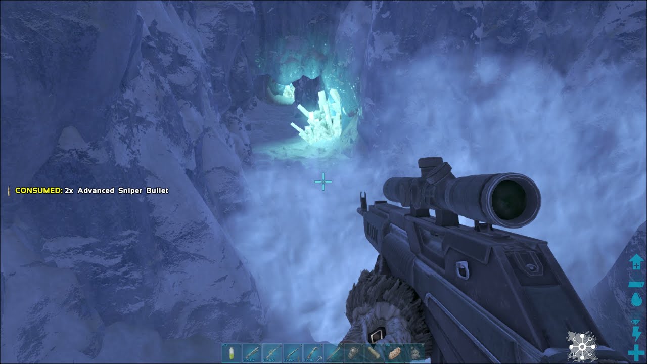 ARK - THE ISLAND - NORTH WEST CAVE - ARTIFACT OF THE SKYLORD