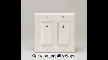 Smart Light Switch, Timer, Alexa/Google Home/IFTTT, Smart Life APP Remote Control