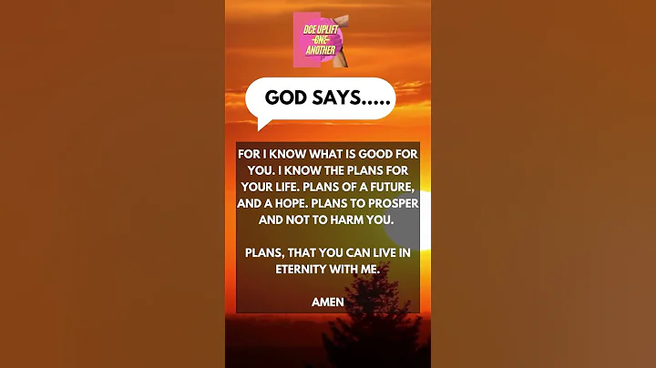 God Knows What Is Good For You #shorts, godmessage,#dceupliftoneanother