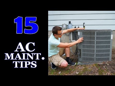 15 Air Conditioner Maintenance Tips