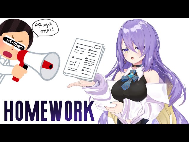 【Asmr¿talk¿】Doing homework【holoID】のサムネイル