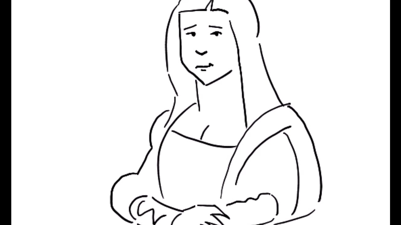 Download How to draw Mona Lisa - YouTube