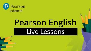 Pearson English Live Lesson 1:  Analysing Language screenshot 1