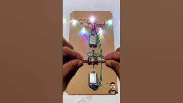 #dcmotor #arduino #led #dcgenerator #electronics #motorgenerator #diy