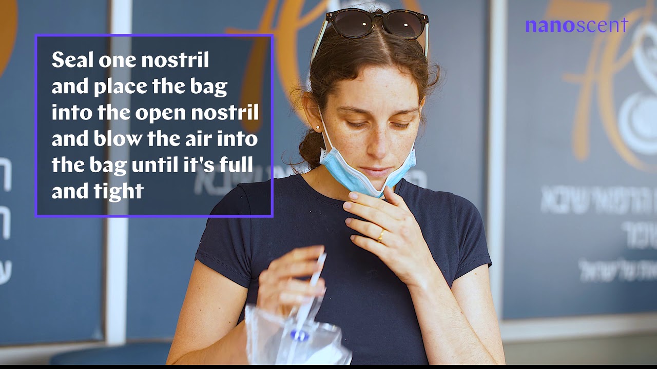 How to use the NanoScent Covid-19 Test kit