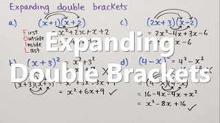 Expanding Double Brackets