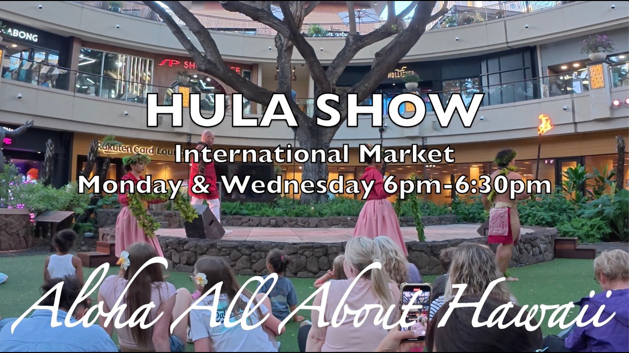 HULA SHOW at INTERNATIONAL.  #shorts, #hulashow, #tihatiproduction, #internationalmarket, 02/23/26
