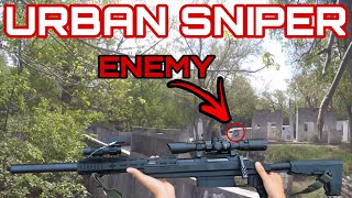Urban Sniper DESTROYS Map With Silo SSG50 - Airsoft Sniper Gameplay screenshot 5