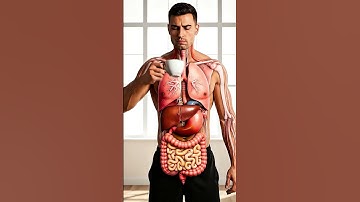Verborgen bijwerkingen van te veel koffie op je organen #3DAnatomie #Koffiebijwerkingen #asmrdrinken