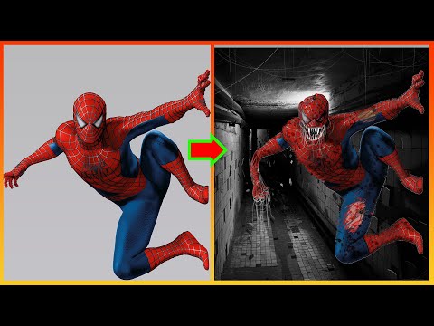 Cartoon Characters Turn Into Monsters| Creepy Cartoon| Makeup For Halloween