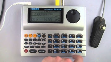 Boss Audio Systems DR-670 Dr. Rhythm MIDI Drum Machine