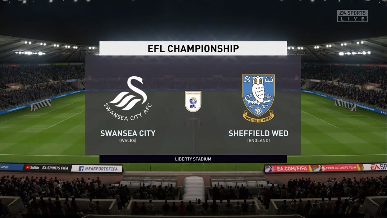Swansea City vs Sheffield Wednesday | EFL Championship (05/07/2020) | Fifa 20