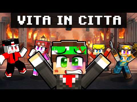 MI CANDIDO SINDACO E SCOPPIA IL CAOS nella VITA IN CITTÀ 1 REMAKE su MINECRAFT!