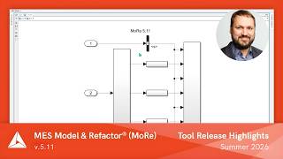 Tool Release | MES Model & Refactor® (MoRe) v.5.11