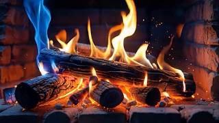 Warm Hearth Escape – Gentle Firelight and Relaxing Sounds to Melt Away Stress and Worry 🔥