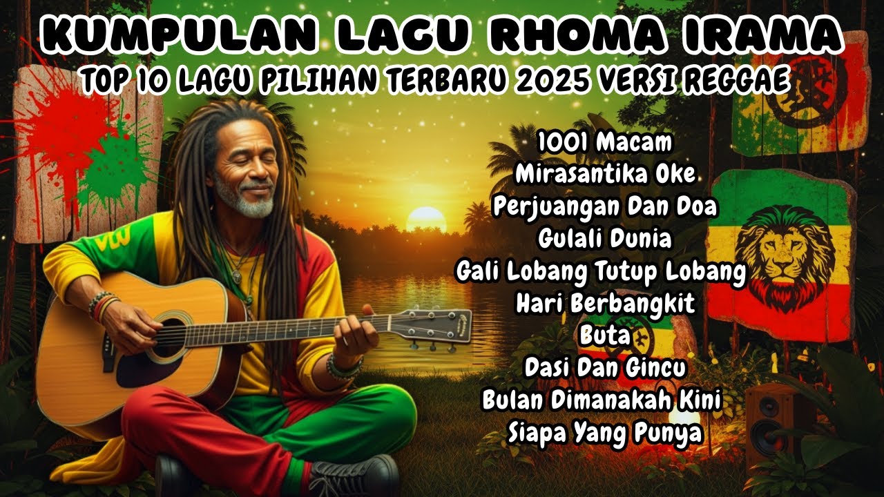 🔥 Rhoma Irama Reggae Dangdut Viral 2025 🎶 10 Lagu Terhits Paling Enak & Bikin Ketagihan!
