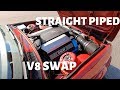V8 SWAP SOUNDCHECK + quick tour of my V8 E30