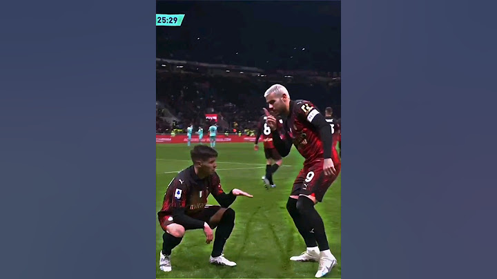 Footballers Coldest Celebration 🥶✨ | Brahim Diaz & Theo Hernandez #viral #shorts #football