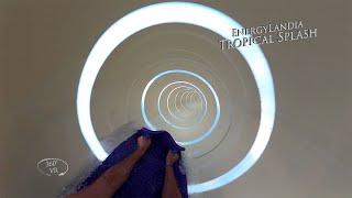 EnergyLandia Tropical Splash right Slide 360° VR POV Onride screenshot 5