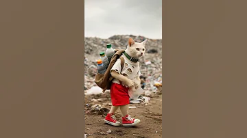 A Little Cat Dreams Of Going To School Motivation Inspiration HardWork NeverGiveUp SuccessStory 