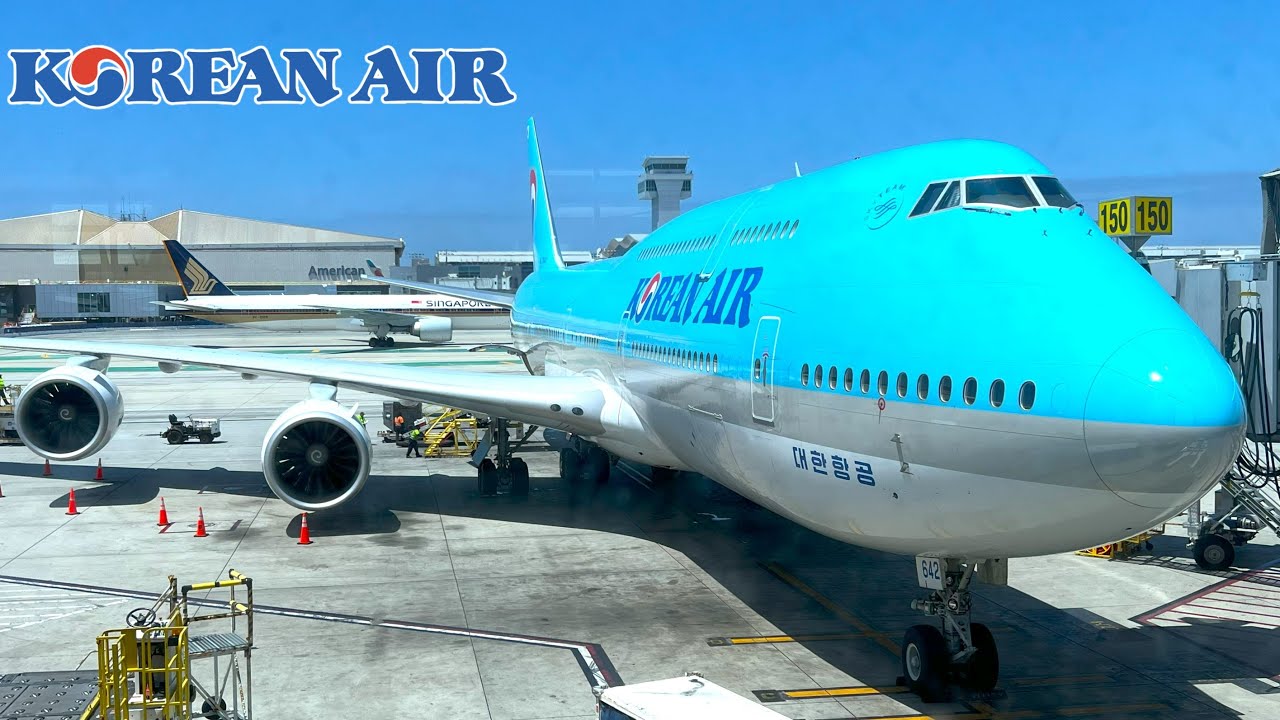 Korean Air B747-8 | Seoul ICN - Los Angeles | Trip Report