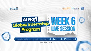 🔴LIVE - Global Internship Program | Week 6 Live Session - Batch 1