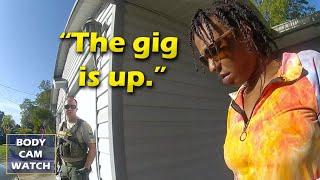 Police Surprise Woman At The Door After She Hid For Years