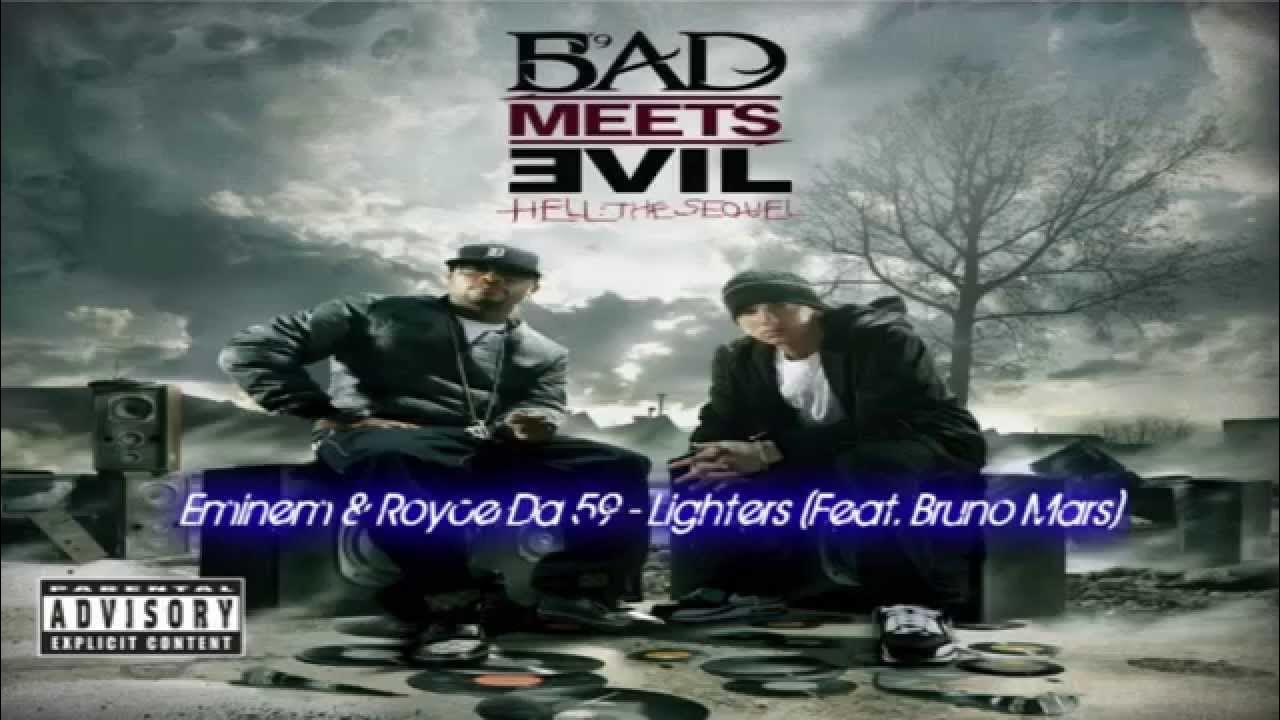 Bad Meets Evil Lighters ft. Bruno Mars (LYRICS) YouTube