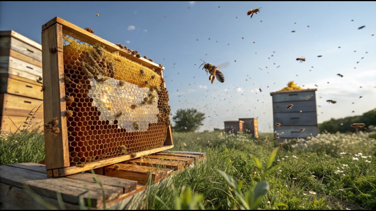 ŞOK EDEN KARAKOVAN BAL HASADI! Böyle Balı Daha Önce Görmediniz 🍯🐝
