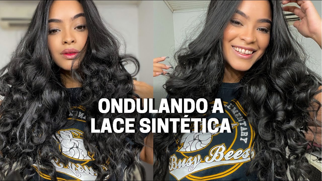 COMO ONDULAR LACE FRONT - PERUCA SINTÉTICA SEM BABYLISS