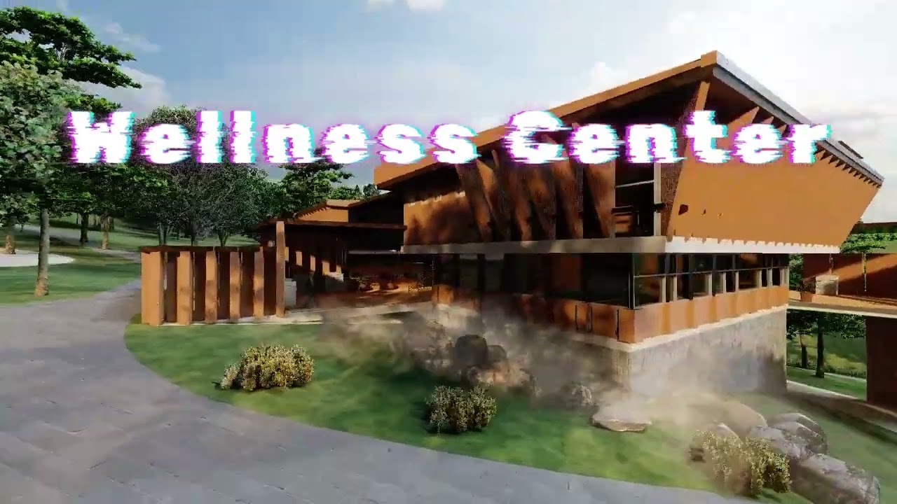 wellness center design /Nature/Lumion Rendering