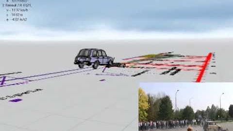 Virtual CRASH | Staged Collision Test 8 | Video 3