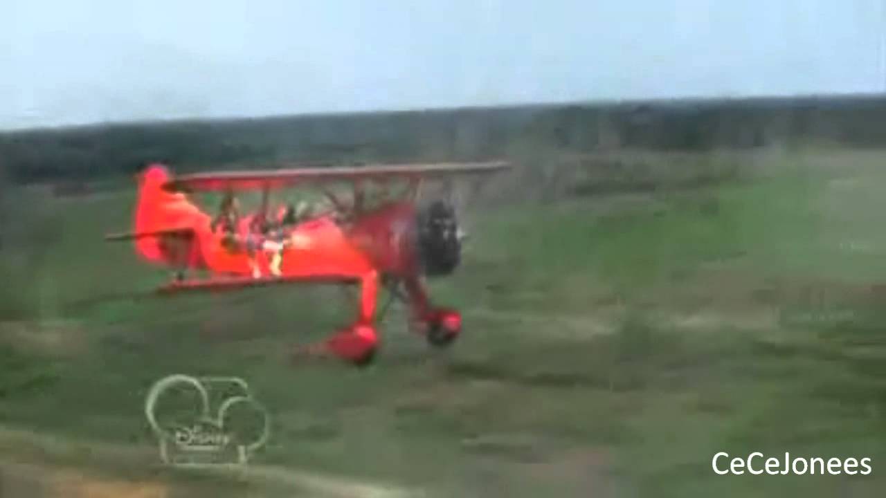 Rocky & Me dancing on an airplane wing!