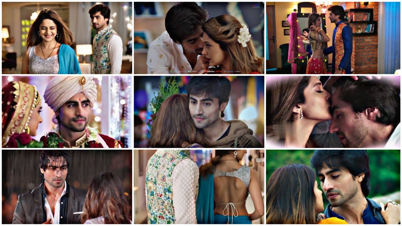 Cute love story of Aditya zoya💕Husband wife love💕Romantic couple💕 Romantic scene's of Aditya zoya 💕