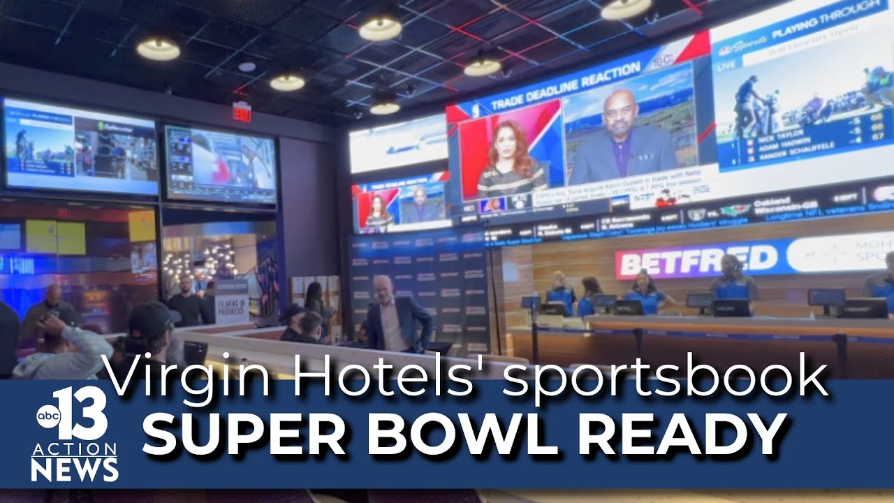 Virgin Hotels Las Vegas' sportsbook opens in time for Super Bowl YouTube