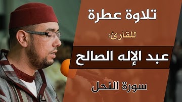 تلاوة ماتعة | للقارئ: عبد الإله الصالح | سورة النحل | من مصلى التراويح بسلا - المغرب 1440هـ / 2019م